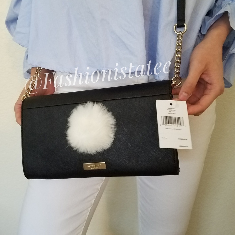 NWT KATE SPADE HOP TO IT CLUTCH CROSSBODY PURSE - Picture 3 of 8